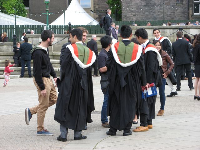 The University of Edinburgh was doing some graduation exercises. Some ... The University of Edinburgh was doing some graduation exercises. Some ...