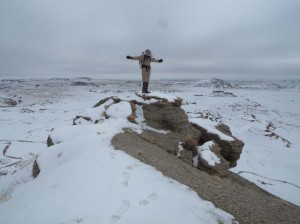 Mike on the promontory