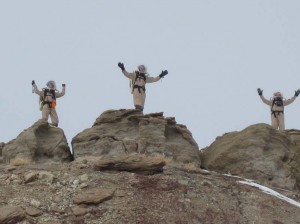 Kiri, Mike, and Darrel on the summit!