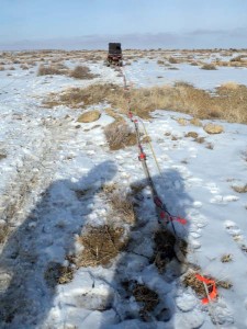 land streamer and astronaut shadows