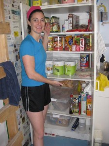 Pantry cleanup for the next crew