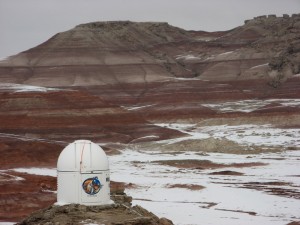 Musk Observatory before Olympus Mons