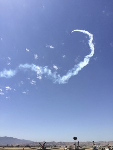 Aerobatics - upside down